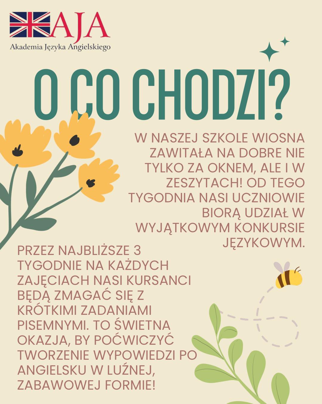 AJA konkurs wiosenny